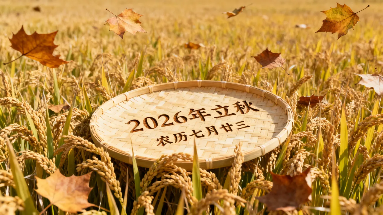 立秋阴历几月几日？2026年立秋农历日期是几月几号