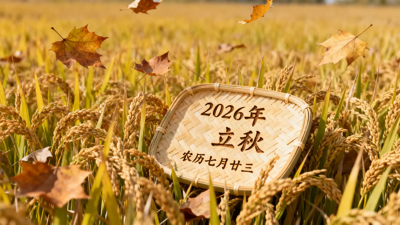 立秋阴历几月几日?2026年立秋农历日期是几月几号 立秋阴历几月几日?2026年立秋农历日期是几月几号