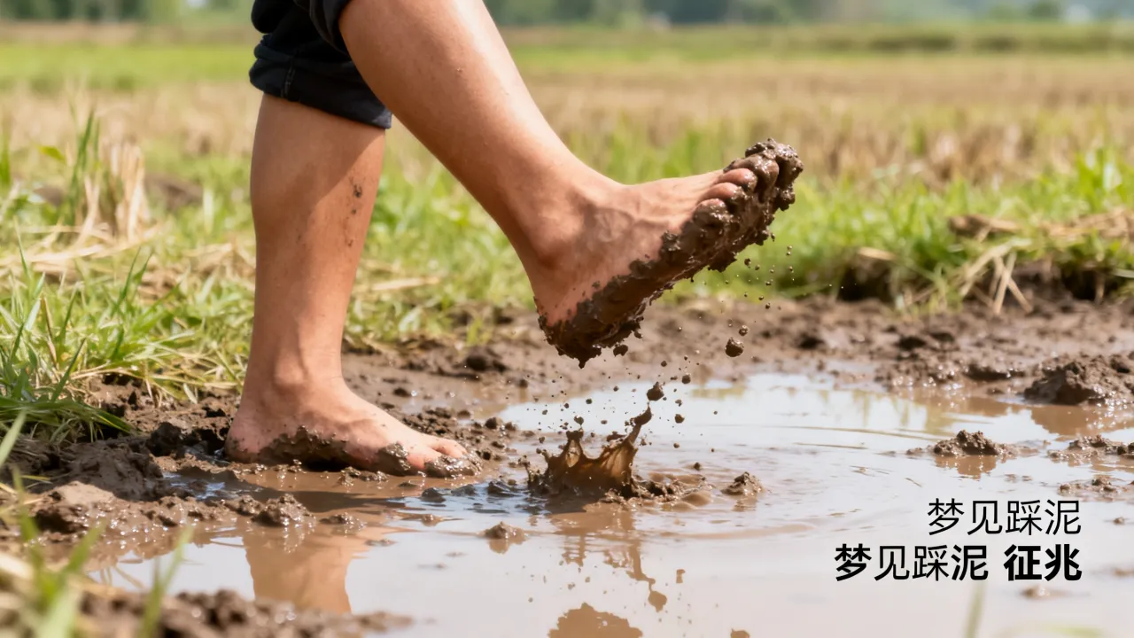 梦见踩两脚泥会怎么样，梦见踩泥是什么征兆好不好