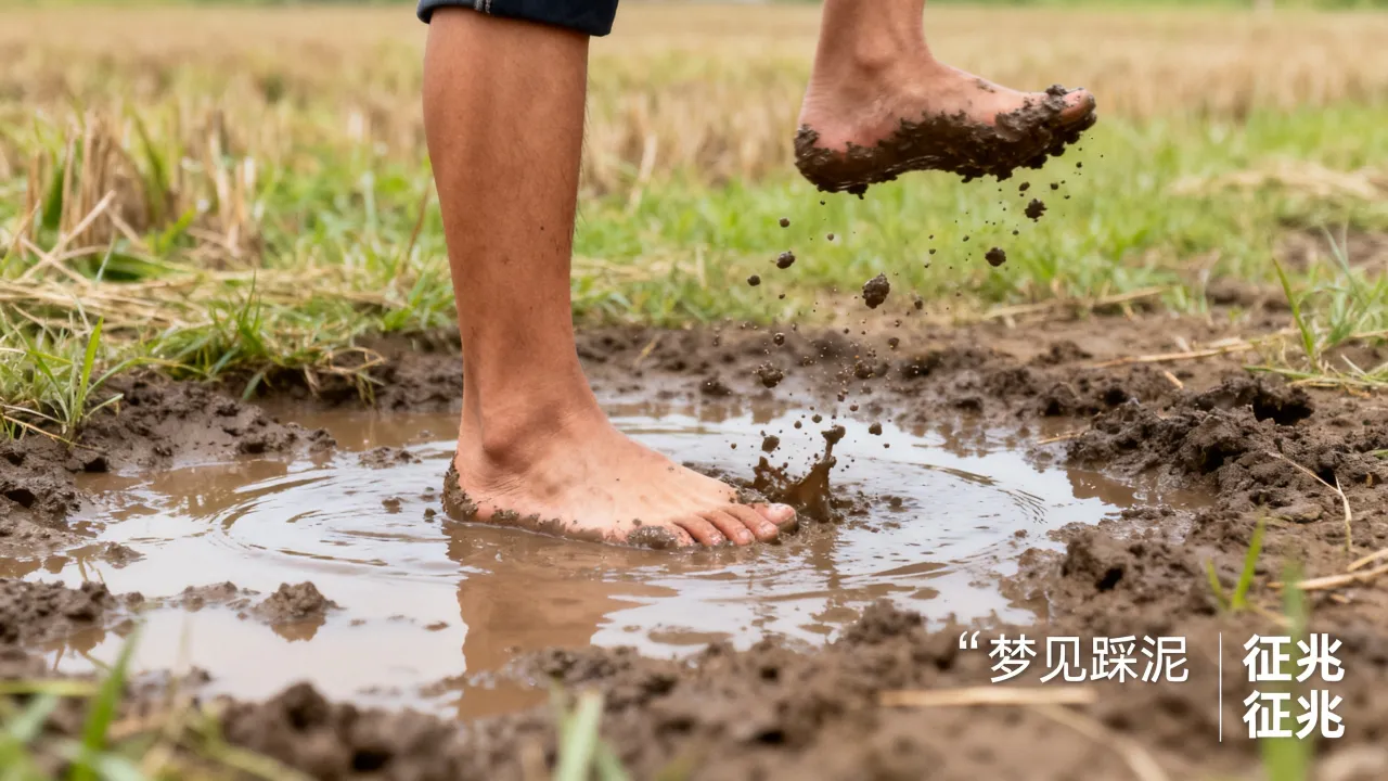 梦见踩两脚泥会怎么样，梦见踩泥是什么征兆好不好