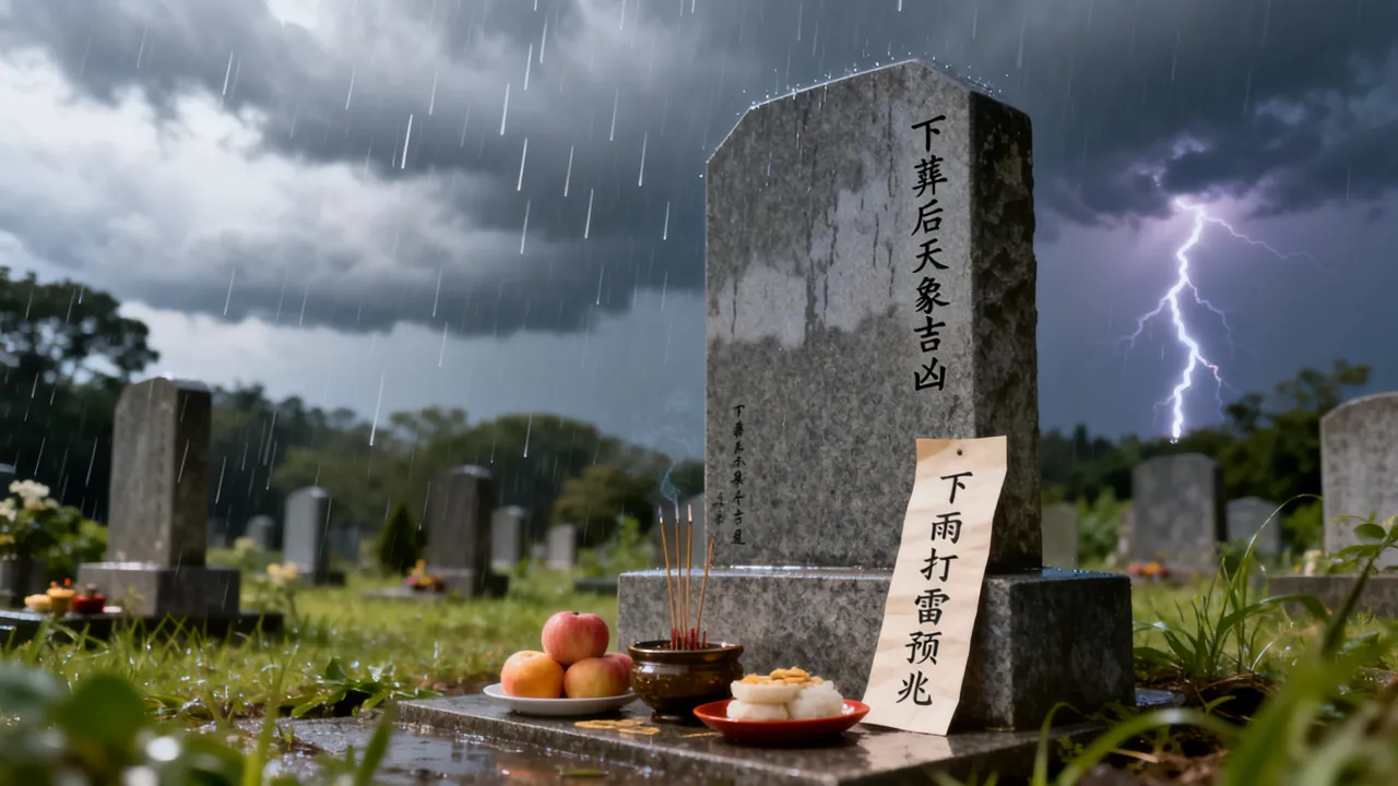 下葬后天象吉凶怎么看,下葬后下雨打雷有什么预兆 下葬后天象吉凶怎么看,下葬后下雨打雷有什么预兆