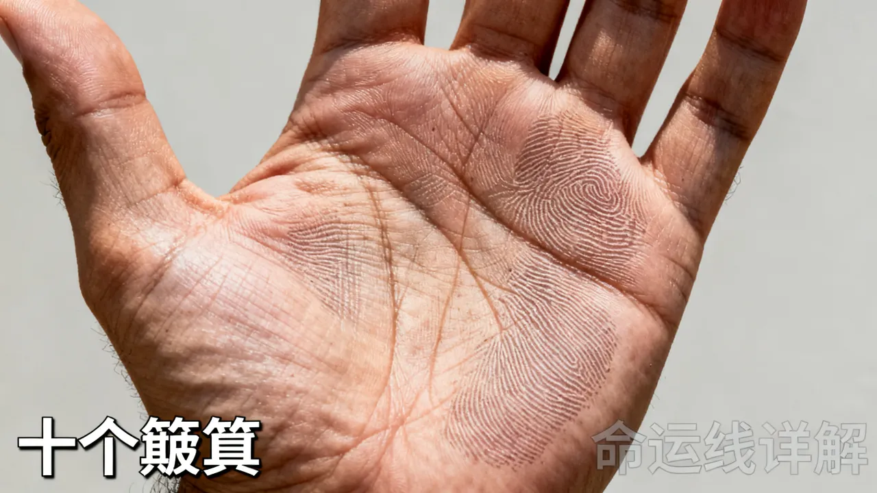 十个簸箕的男人命运线真的不好吗？十个簸箕男人命运线详解