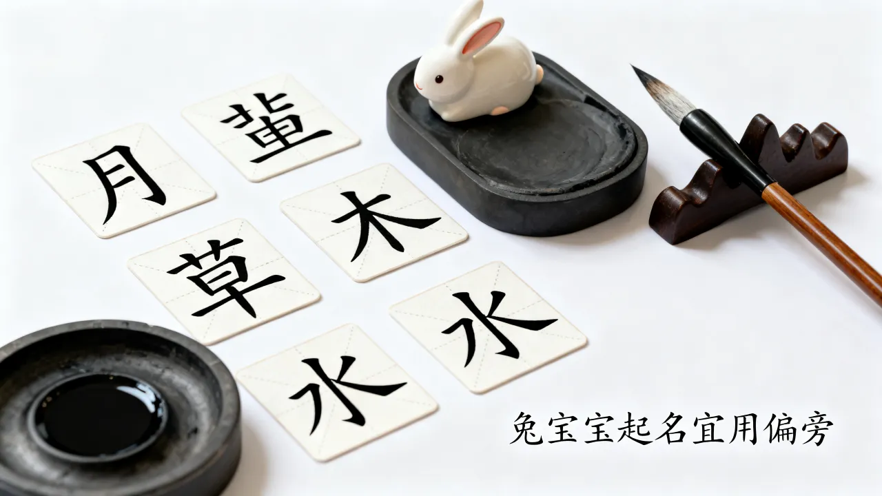 兔宝宝起名偏旁怎么选,属兔宝宝取名宜用偏旁部首有哪些 兔宝宝起名偏旁怎么选,属兔宝宝取名宜用偏旁部首有哪些
