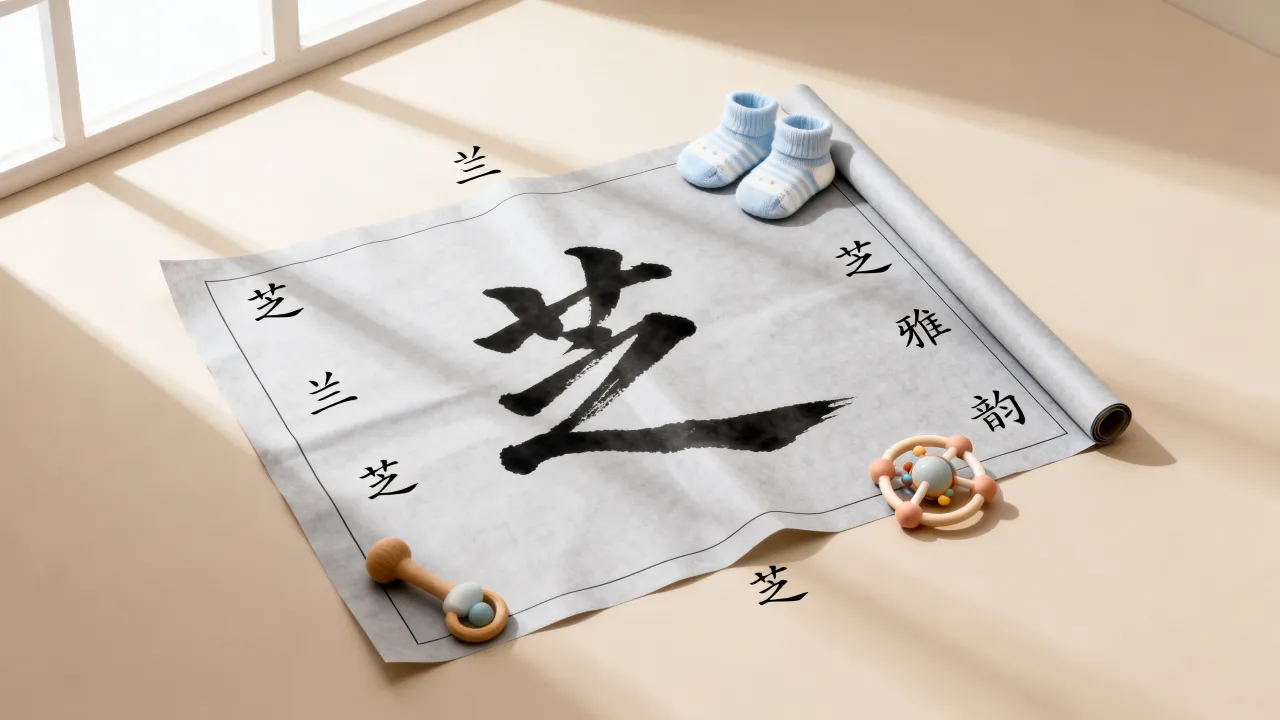 宝宝起名芝字怎么起，芝字起名配什么字最好听