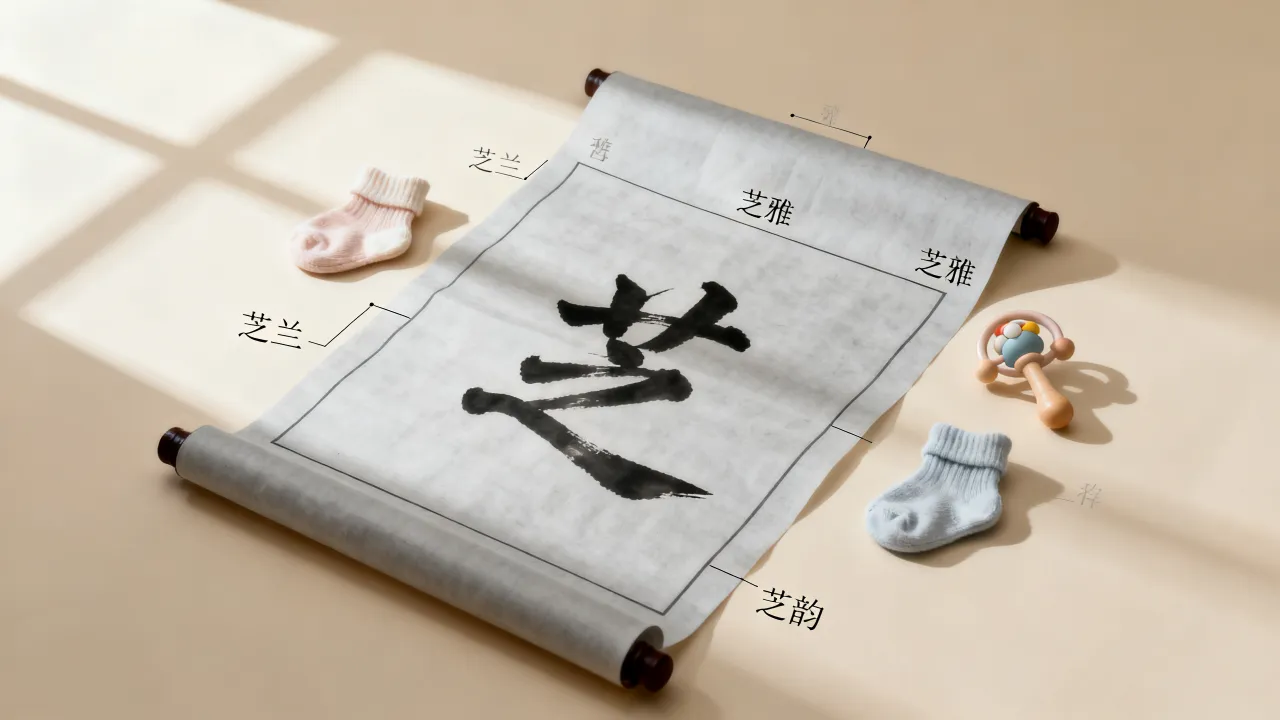 宝宝起名芝字怎么起，芝字起名配什么字最好听