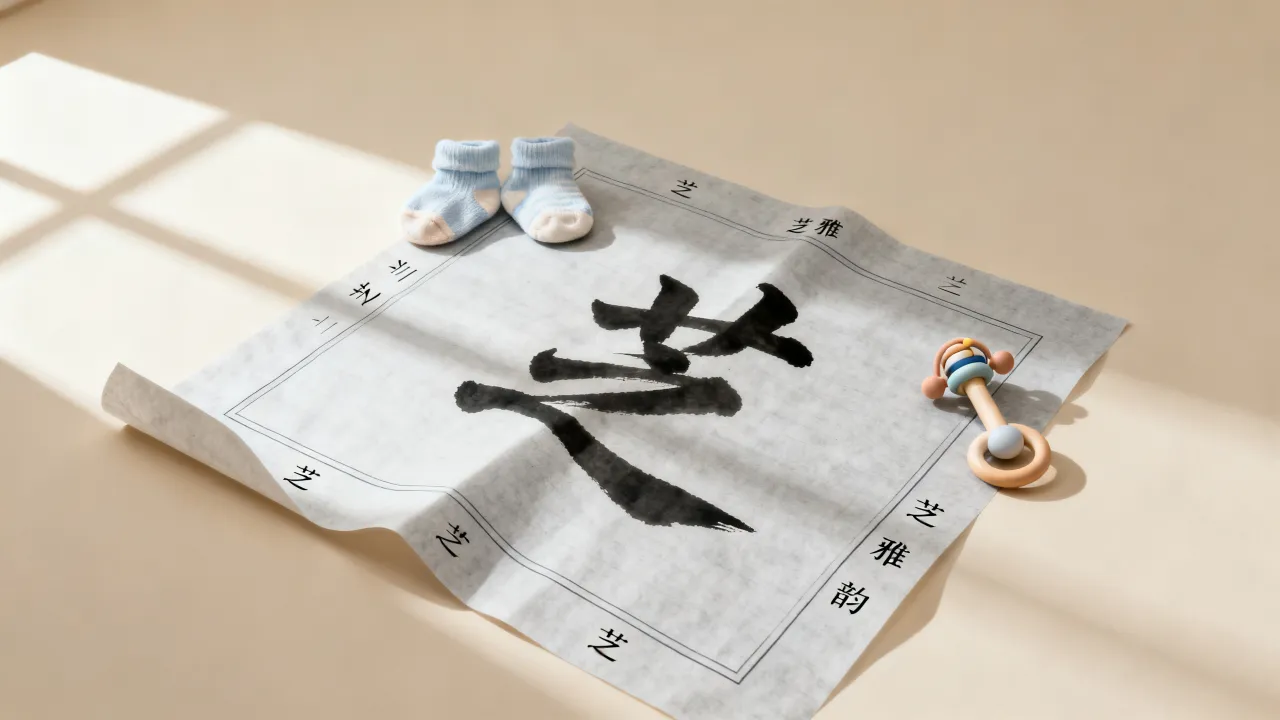 宝宝起名芝字怎么起，芝字起名配什么字最好听