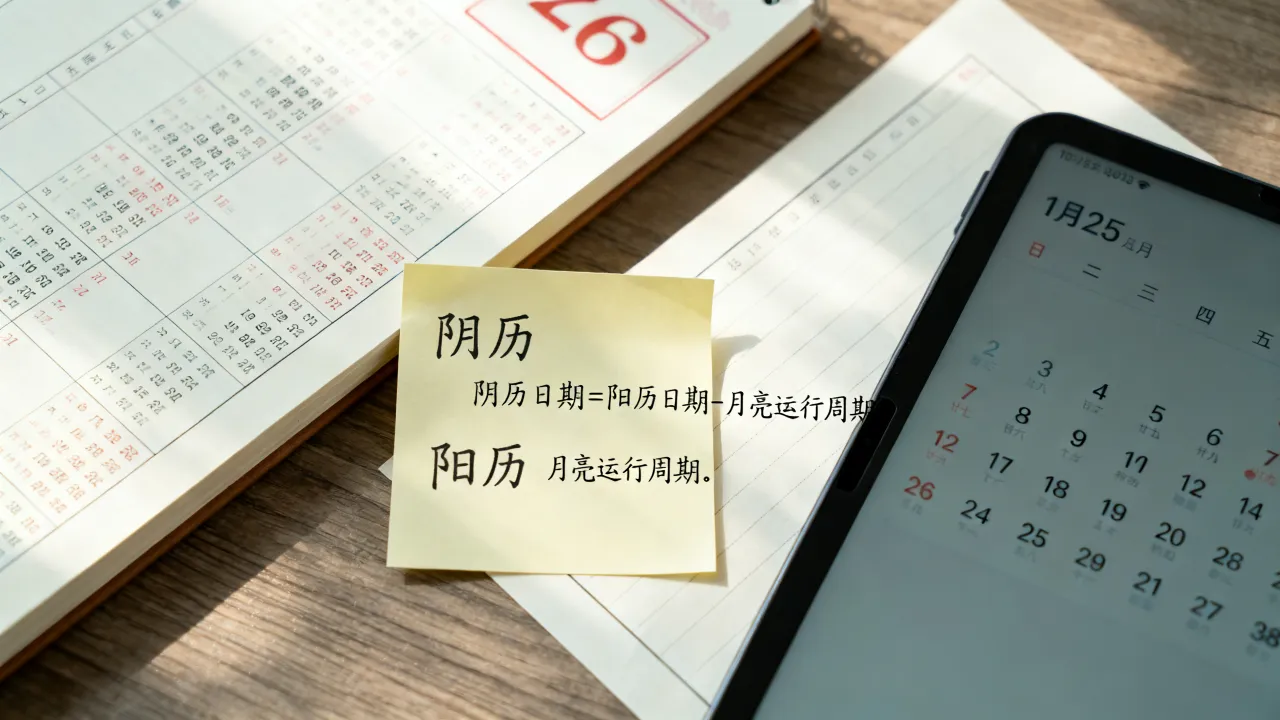 阴历阳历怎么区分怎么换算，阴历阳历对照表查询