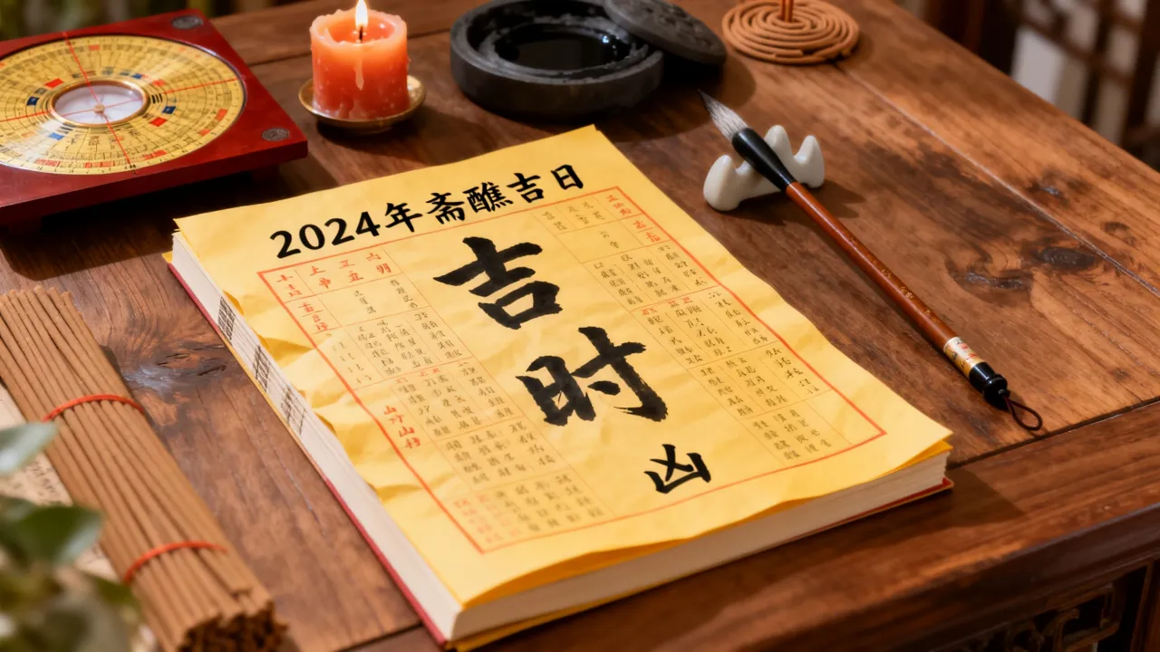 斋醮黄历里怎么讲吉凶，2024年斋醮黄历吉日查询方法