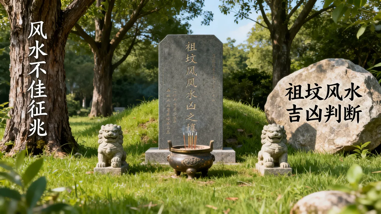 祖坟风水怎么看吉凶，祖坟风水不好有哪些征兆