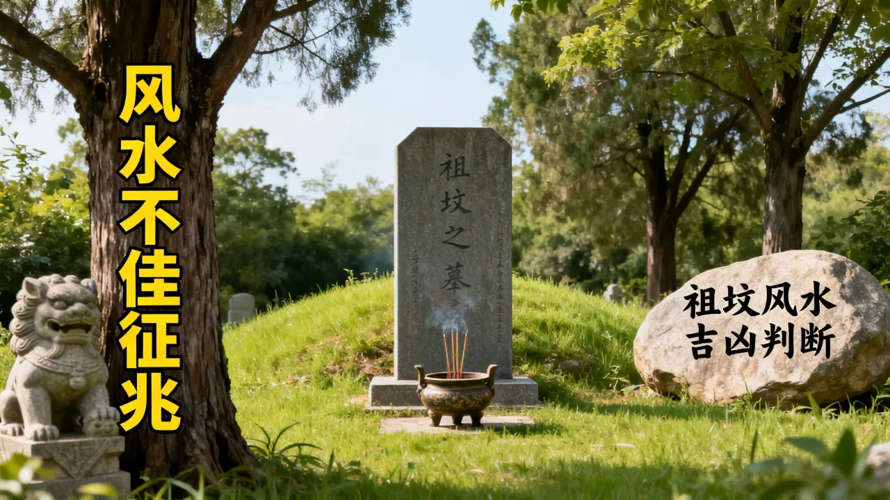 祖坟风水怎么看吉凶，祖坟风水不好有哪些征兆