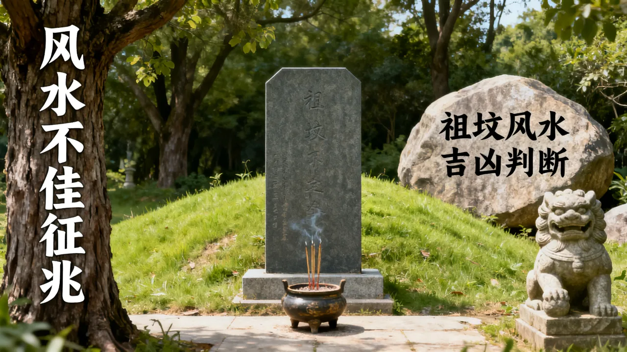 祖坟风水怎么看吉凶，祖坟风水不好有哪些征兆