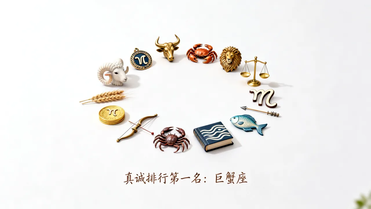 十二星座谁最真诚？十二星座真诚排行第一名到底是谁？