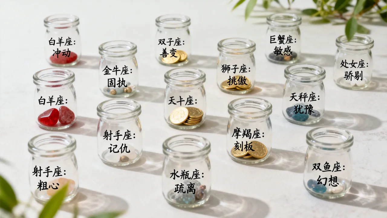 十二星座的缺点分别有哪些?十二星座缺点一览表 十二星座的缺点分别有哪些?十二星座缺点一览表