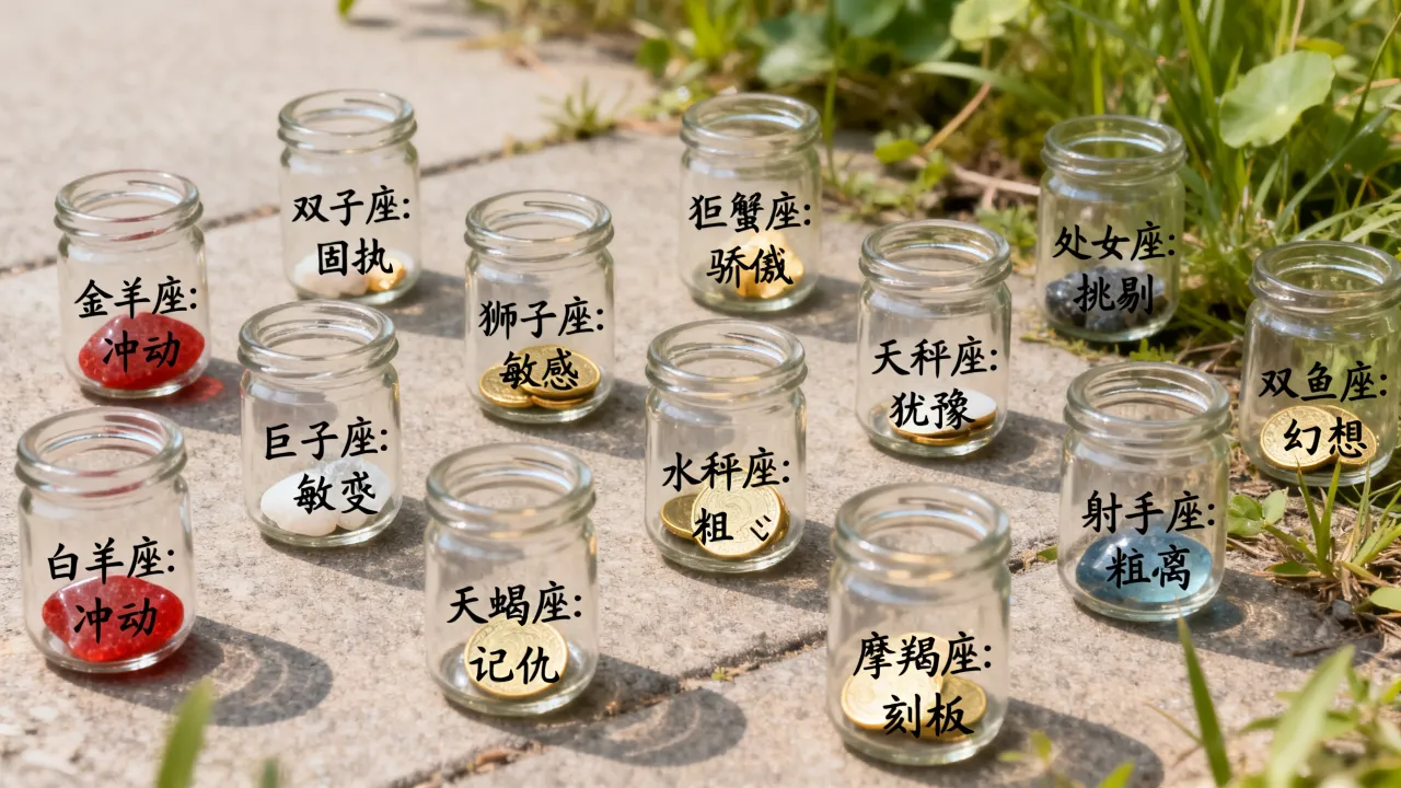十二星座的缺点分别有哪些?十二星座缺点一览表 十二星座的缺点分别有哪些?十二星座缺点一览表