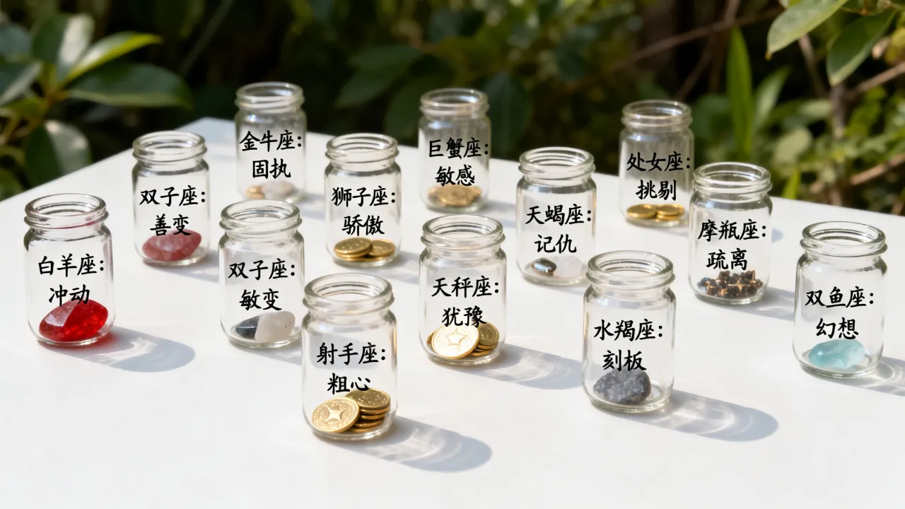 十二星座的缺点分别有哪些?十二星座缺点一览表 十二星座的缺点分别有哪些?十二星座缺点一览表