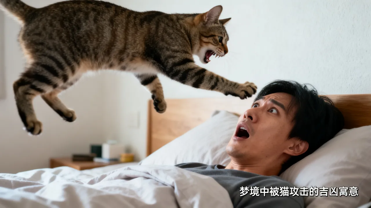 梦到被猫扑咬会是什么预兆,梦境中被猫攻击的吉凶寓意 梦到被猫扑咬会是什么预兆,梦境中被猫攻击的吉凶寓意