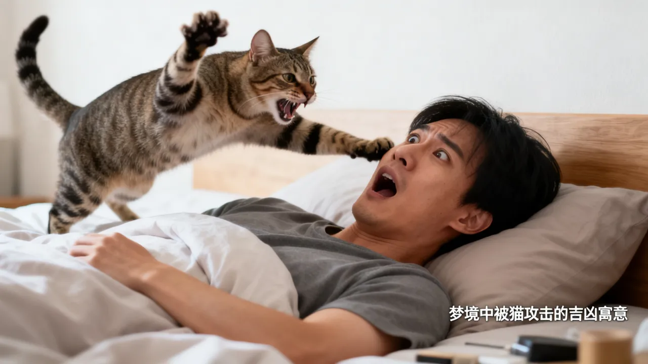梦到被猫扑咬会是什么预兆,梦境中被猫攻击的吉凶寓意 梦到被猫扑咬会是什么预兆,梦境中被猫攻击的吉凶寓意