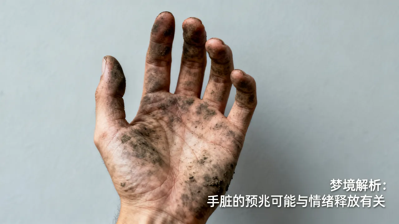 梦到了手弄脏了是好的征兆吗，梦见手脏了有什么预兆