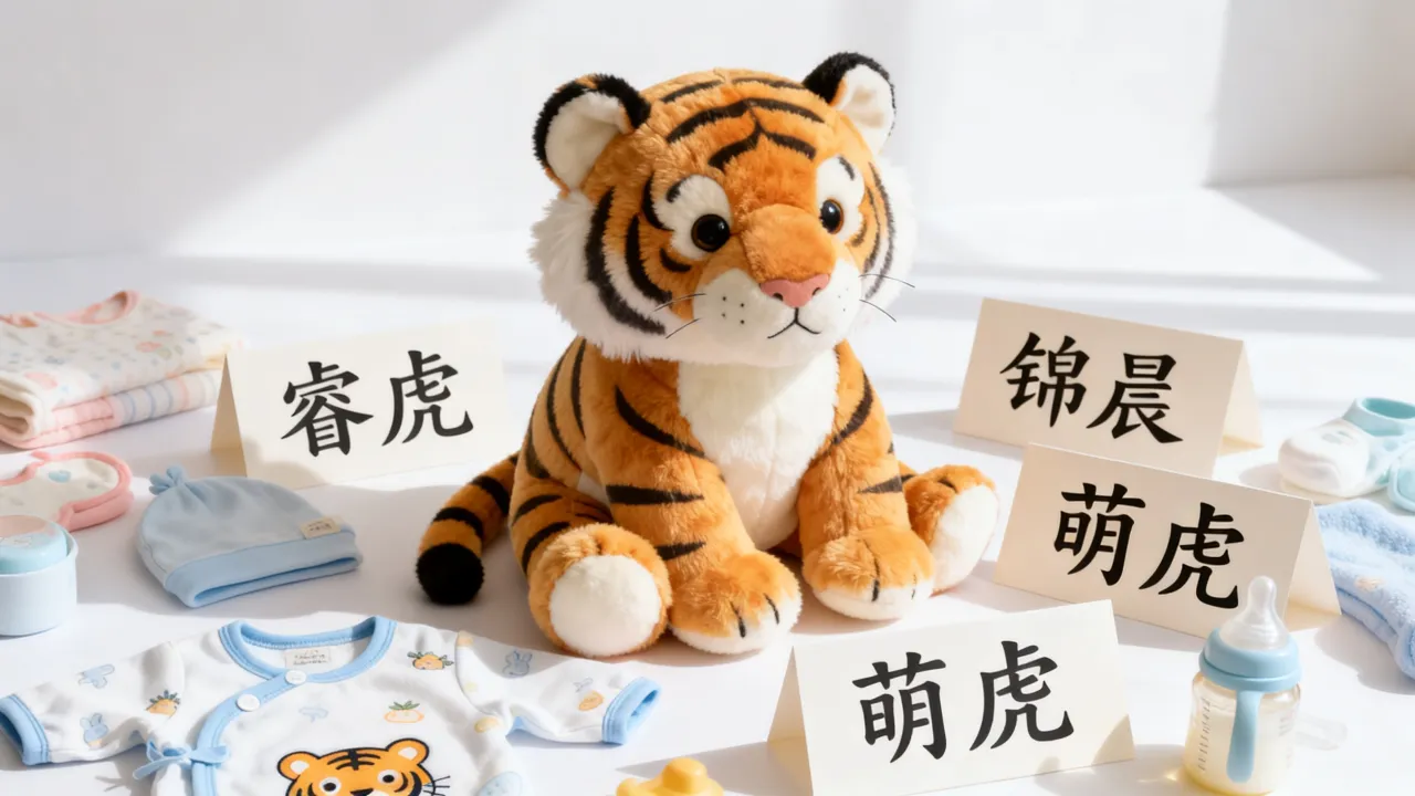 虎宝宝起名怎么取好听，有哪些好听又吉祥的名字？