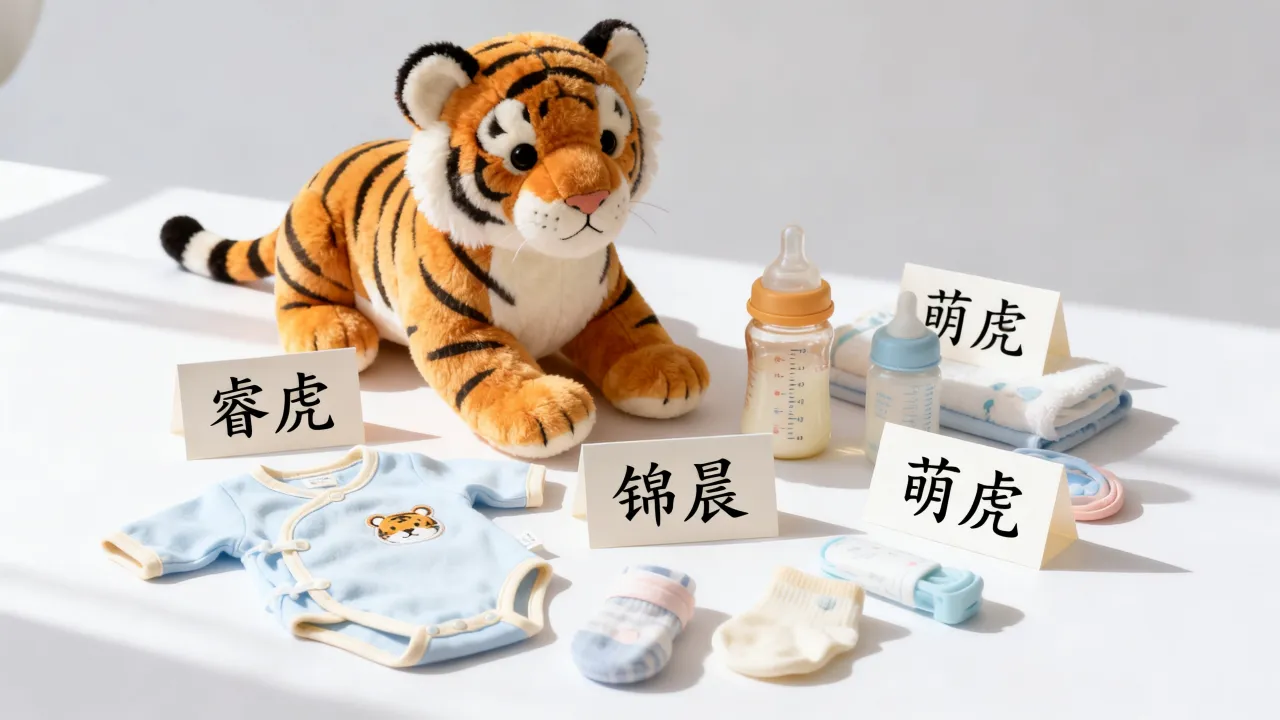 虎宝宝起名怎么取好听，有哪些好听又吉祥的名字？