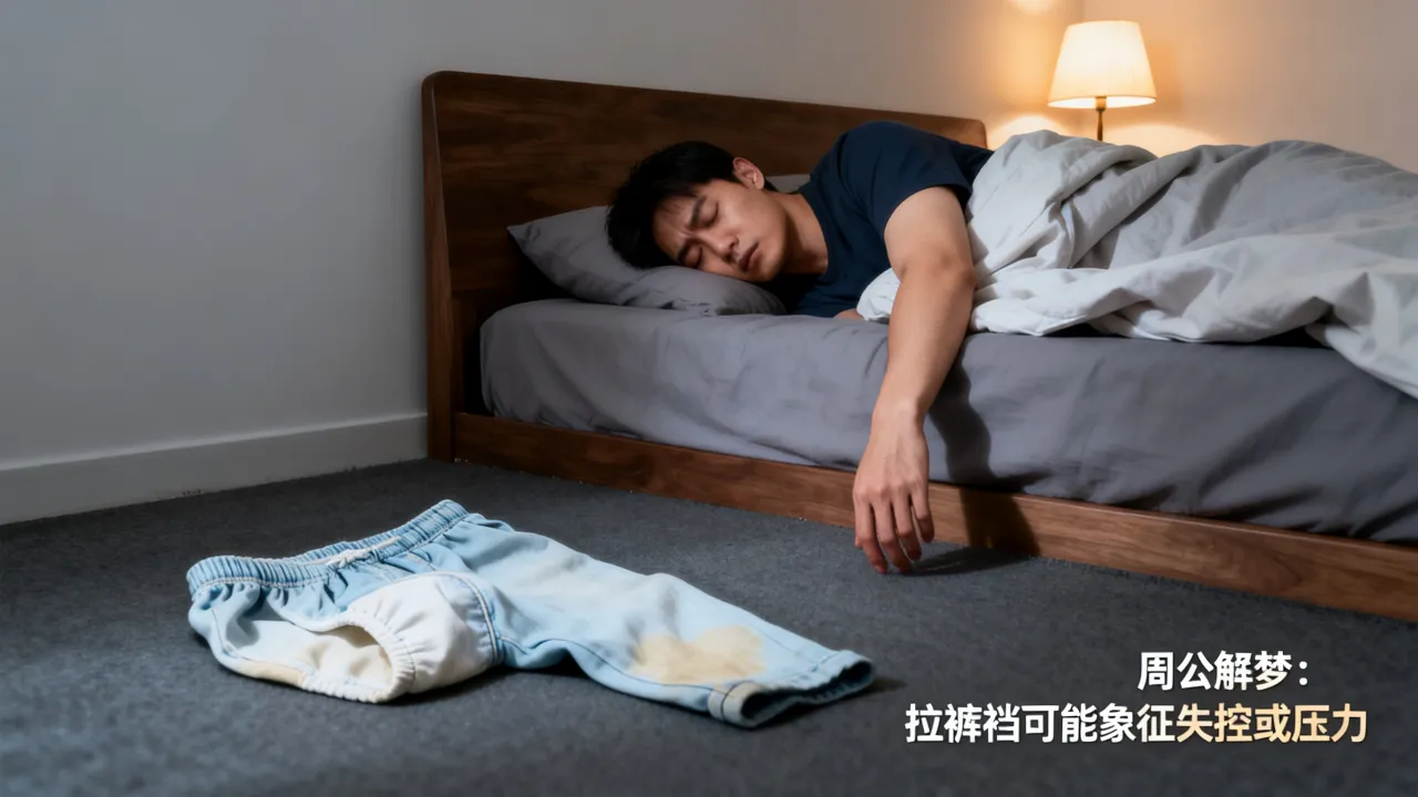 梦见拉裤裆了是怎么回事,周公解梦梦见拉裤子是什么预兆 梦见拉裤裆了是怎么回事,周公解梦梦见拉裤子是什么预兆