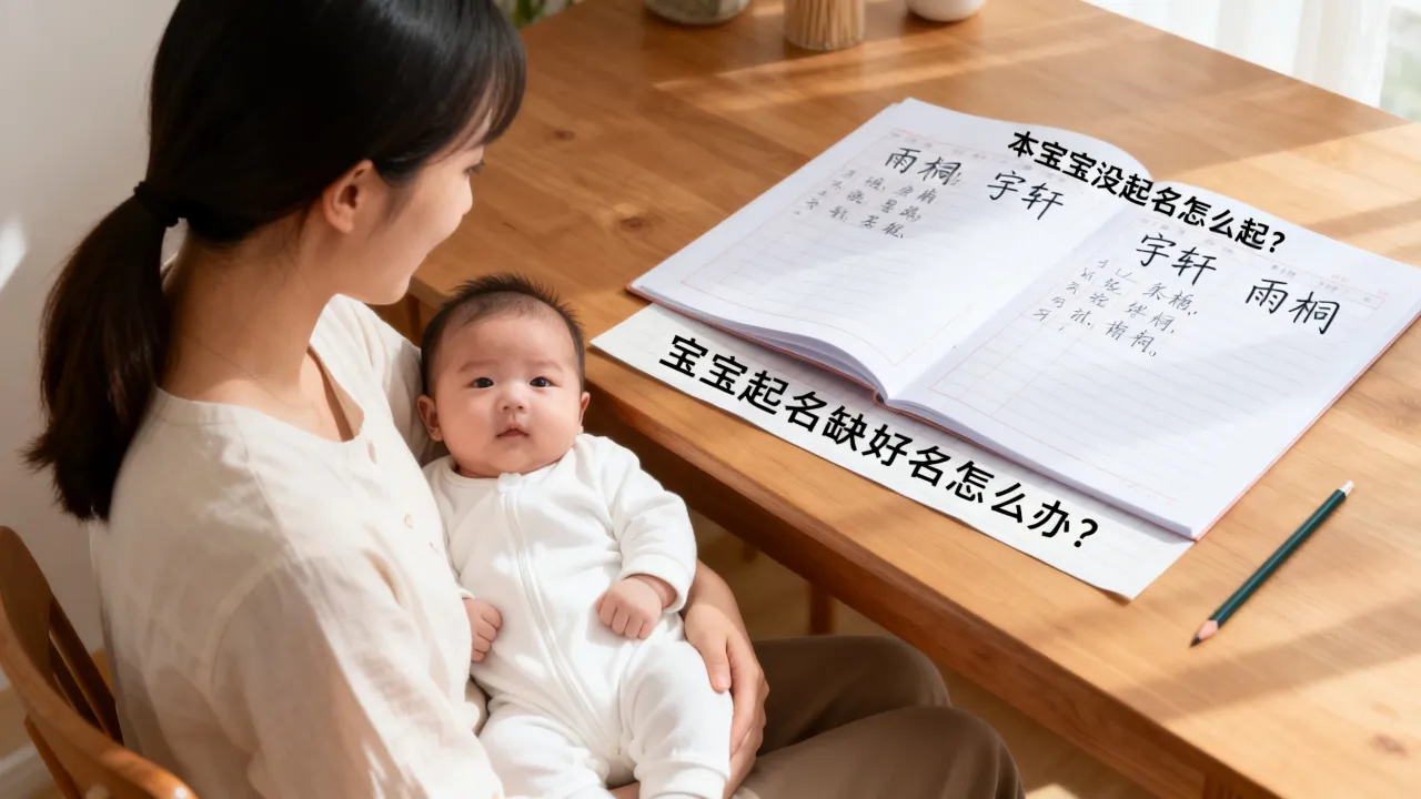 本宝宝没起名怎么起？宝宝起名缺好名怎么办？