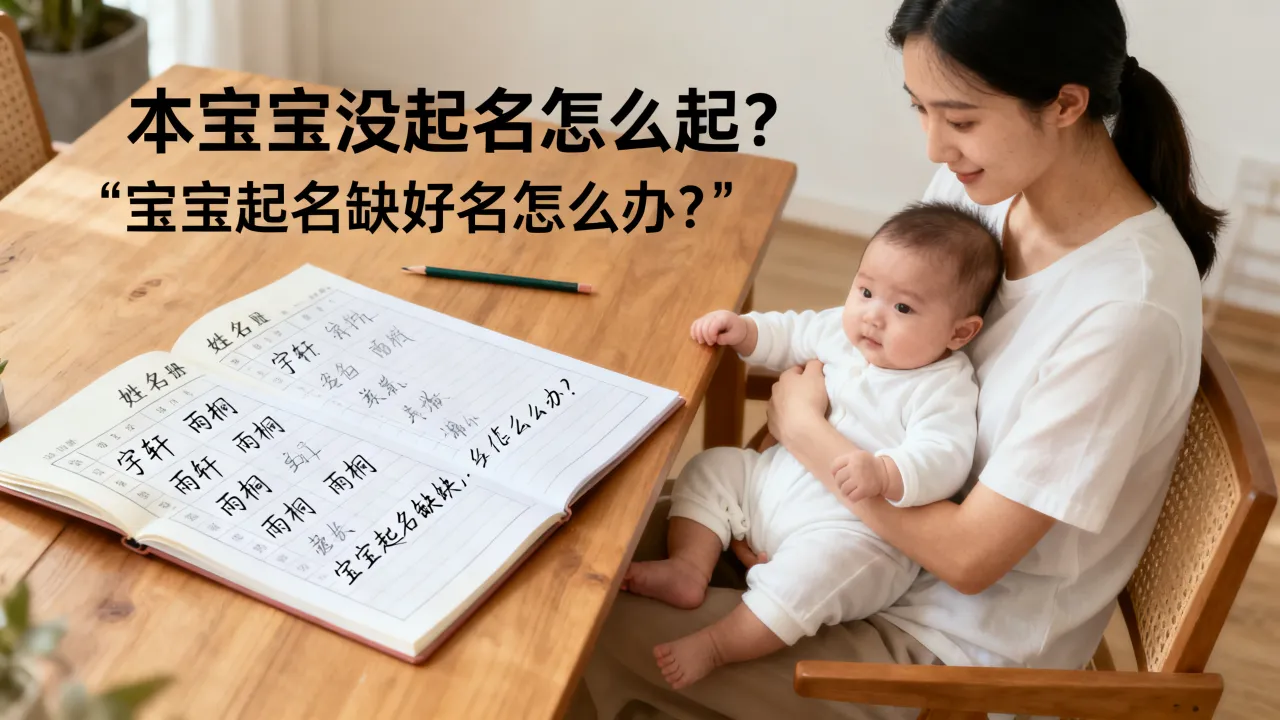 本宝宝没起名怎么起?宝宝起名缺好名怎么办? 本宝宝没起名怎么起?宝宝起名缺好名怎么办?