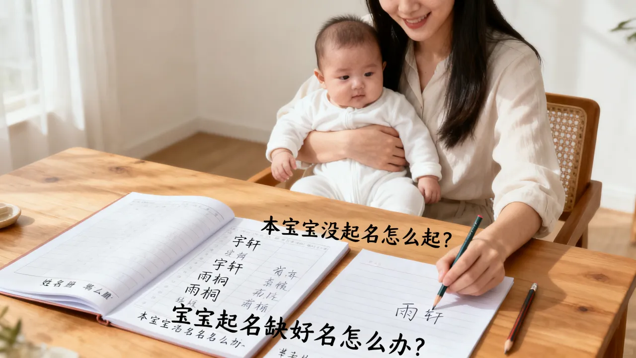本宝宝没起名怎么起?宝宝起名缺好名怎么办? 本宝宝没起名怎么起?宝宝起名缺好名怎么办?