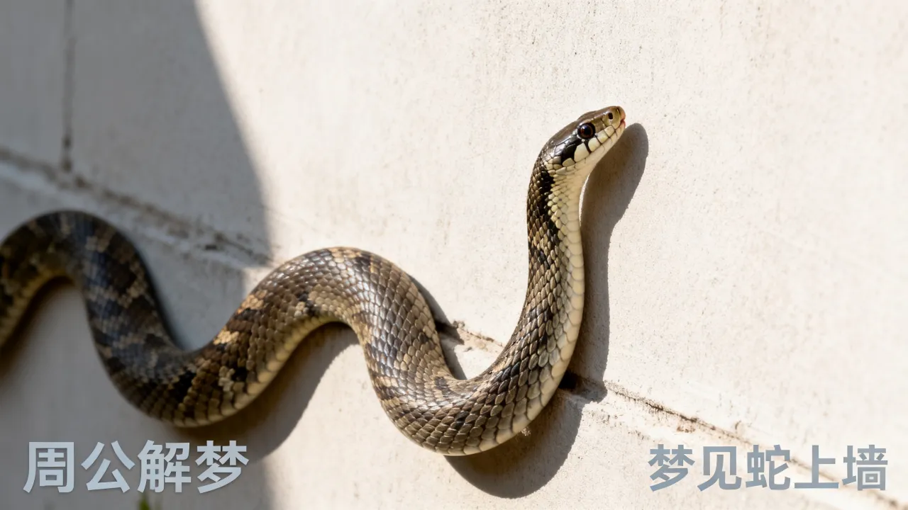 梦到了墙上有蛇好不好,周公解梦梦见蛇上墙预示什么 梦到了墙上有蛇好不好,周公解梦梦见蛇上墙预示什么