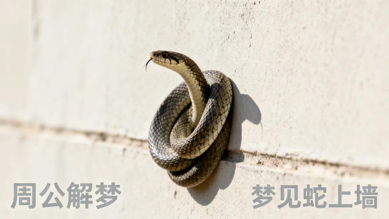 梦到了墙上有蛇好不好,周公解梦梦见蛇上墙预示什么 梦到了墙上有蛇好不好,周公解梦梦见蛇上墙预示什么