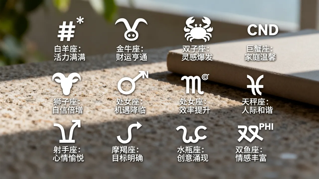 今日十二星座运势查询?今天哪个星座的运势最好最旺 今日十二星座运势查询?今天哪个星座的运势最好最旺