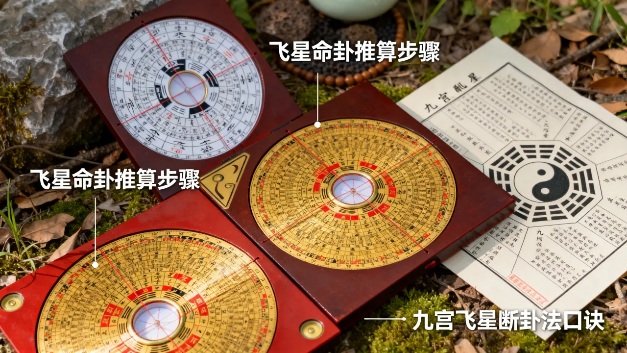 飞星命卦怎么推算吉凶,九宫飞星断卦法口诀详解 飞星命卦怎么推算吉凶,九宫飞星断卦法口诀详解