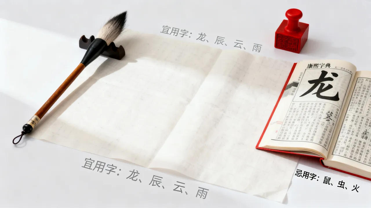 玄龙宝宝怎么起名，属龙宝宝取名宜用字及忌用字大全