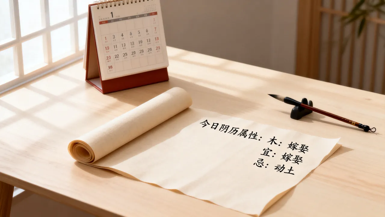 今天阴历属性是什么日子?每日阴历属性查询宜忌 今天阴历属性是什么日子?每日阴历属性查询宜忌
