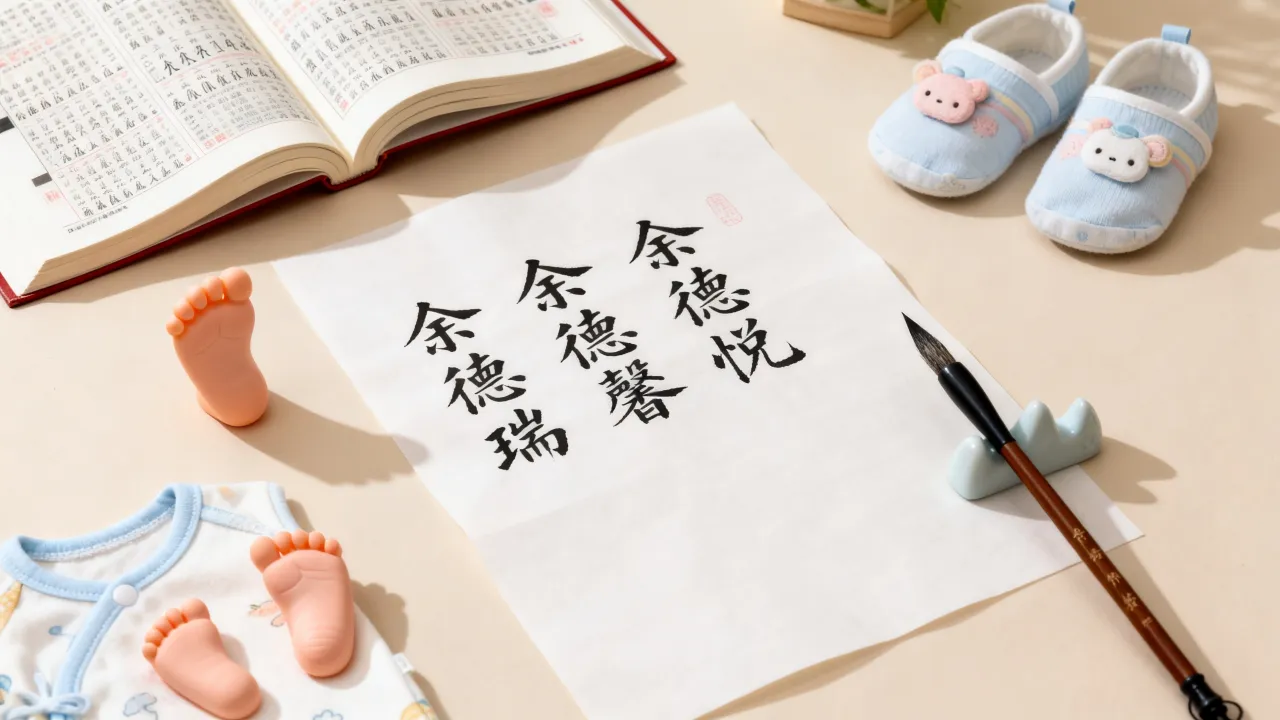 宝宝起名余德什么好?余德后面配什么字有福气 宝宝起名余德什么好?余德后面配什么字有福气