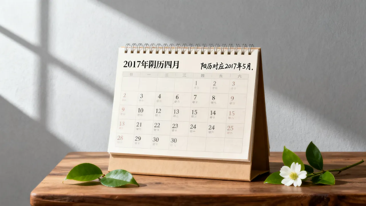 2017年阴历四月是几号?,2017年阴历四月阳历是几月几号 2017年阴历四月是几号?,2017年阴历四月阳历是几月几号