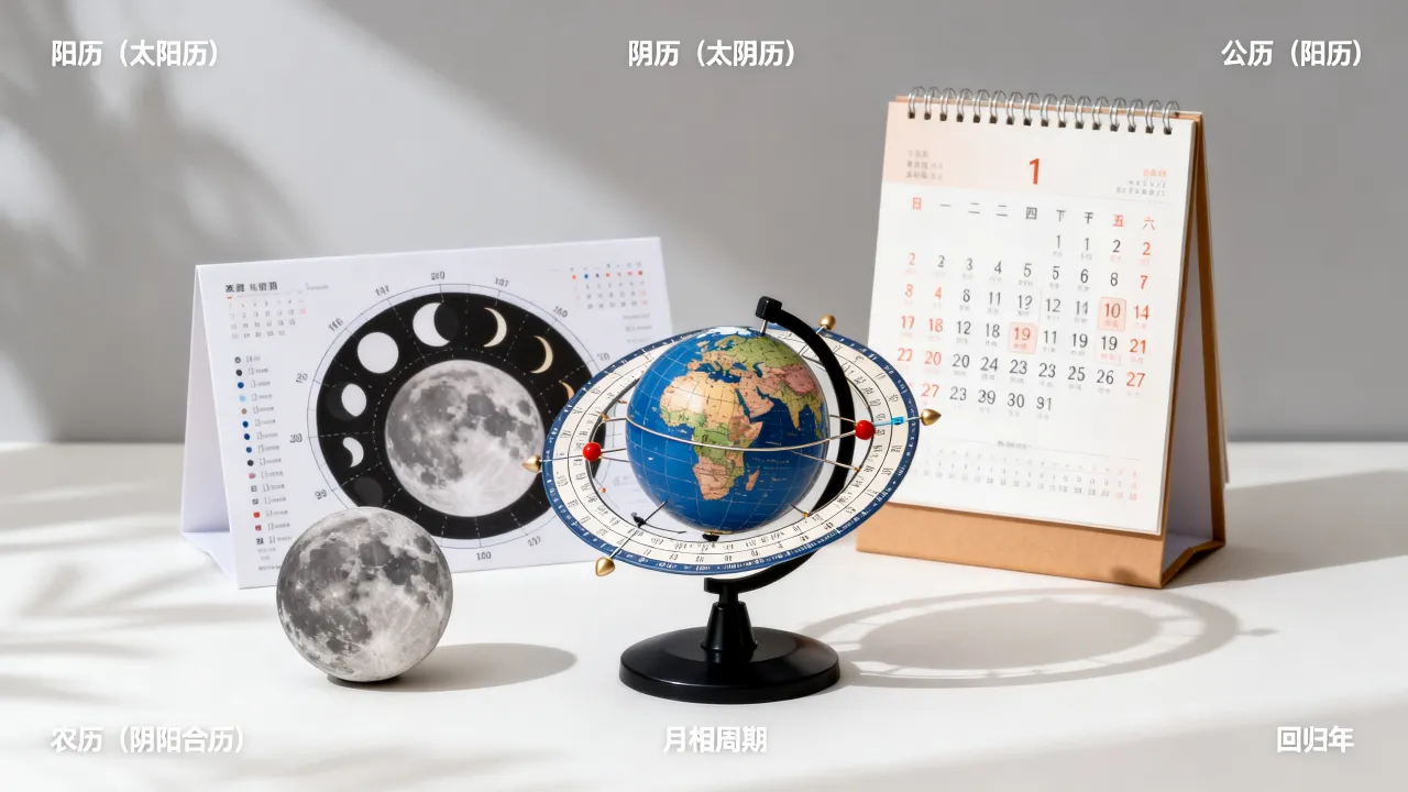 阳历和阴历有什么区别？公历农历怎么区分哪个是阳历