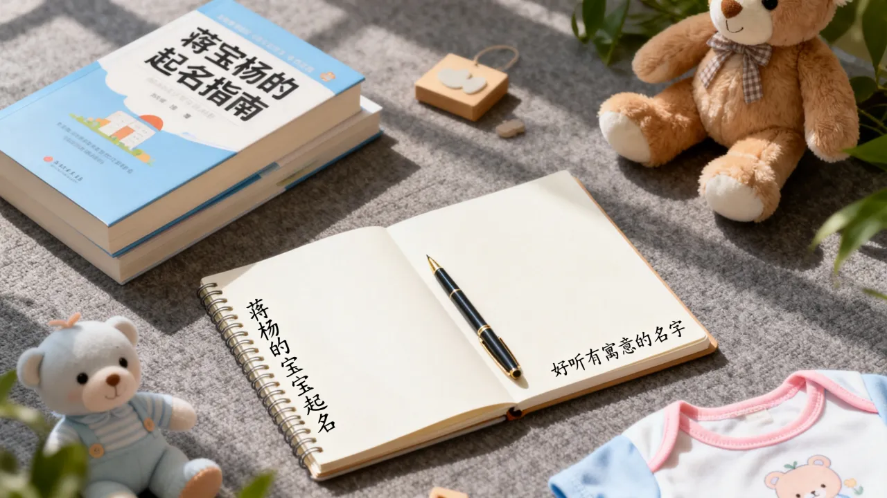 蒋杨的宝宝起名怎么样，怎样取个好听有寓意的名字？