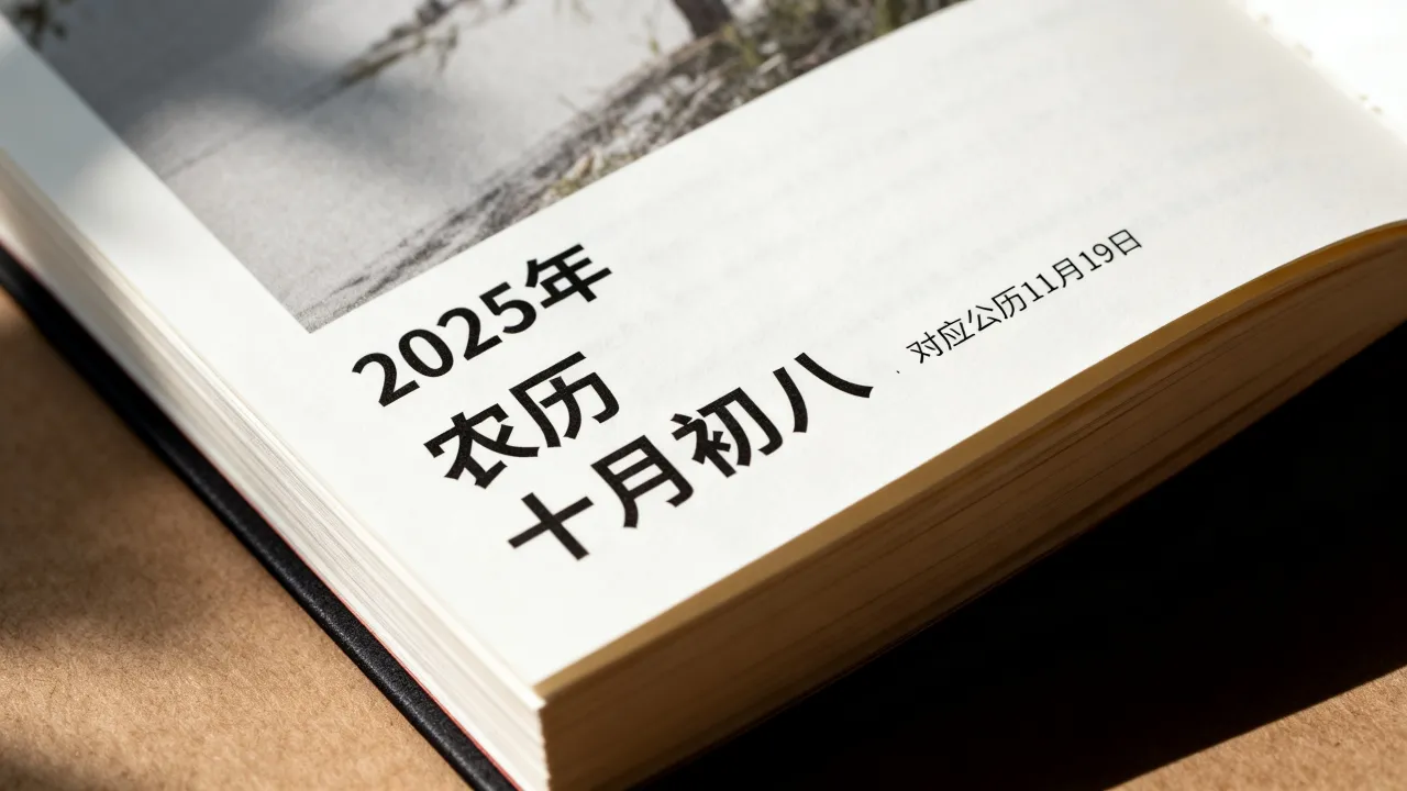 阴历10月8日阳历是多少号?2025年农历十月初八对应公历几月几日 阴历10月8日阳历是多少号?2025年农历十月初八对应公历几月几日