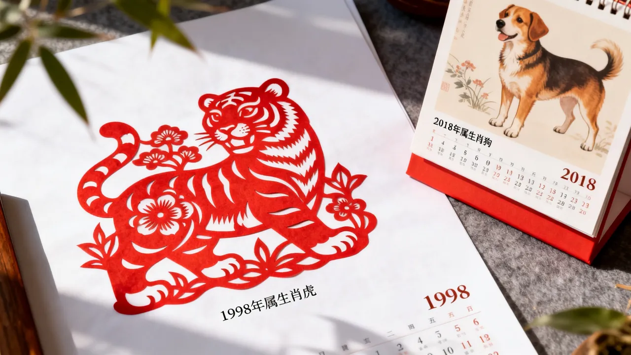 2018年属什么生肖属相？1998年属啥属虎吗