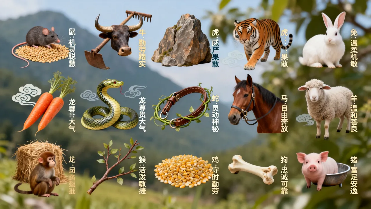 十二生肖一生命运究竟如何？十二生肖运势详解大全