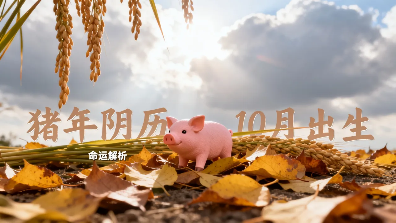 猪年阴历10月生是什么命?,猪年阴历10月出生的人命运怎么样 猪年阴历10月生是什么命?,猪年阴历10月出生的人命运怎么样