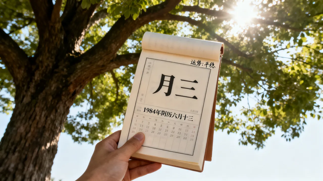 1984年阴历六月十三是什么命，六月十三出生的人运势如何