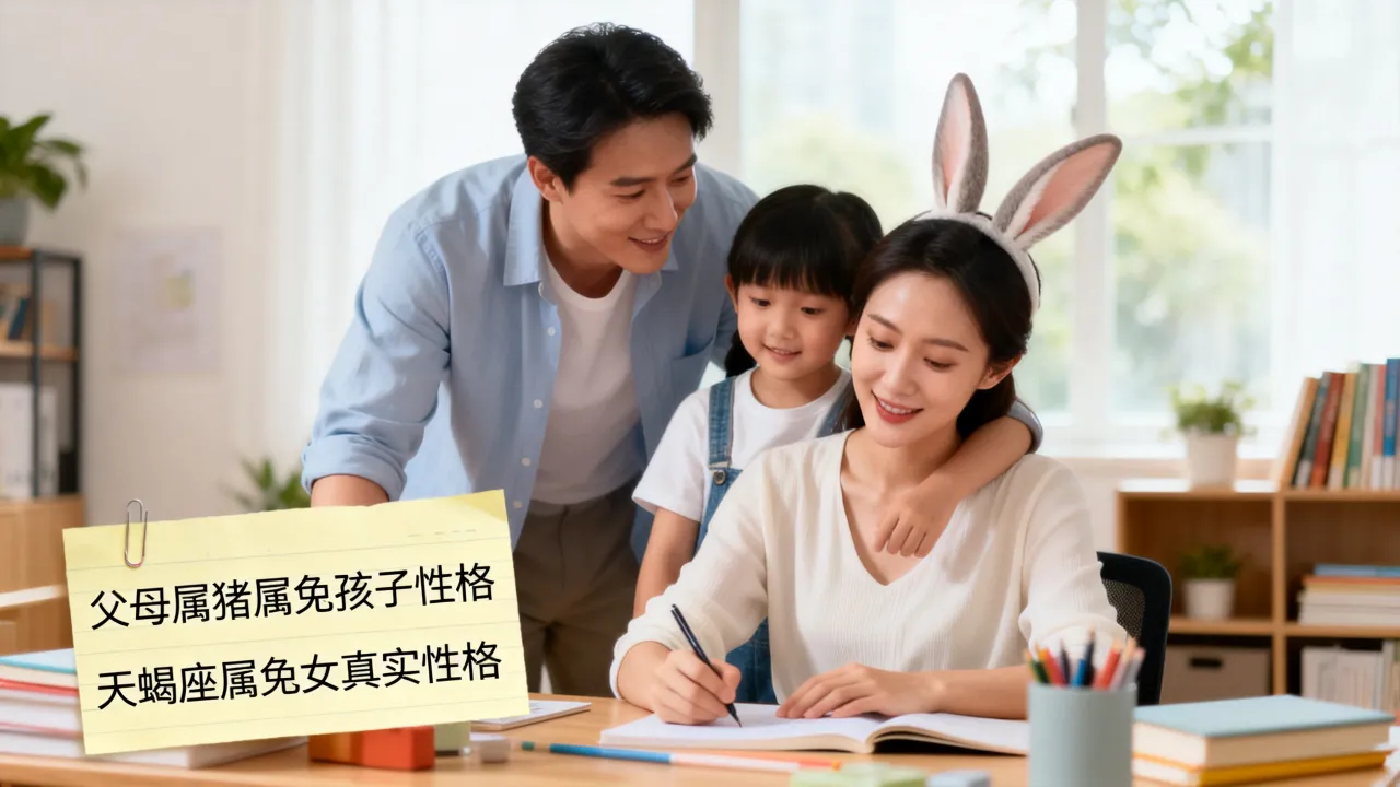 父母属猪属兔孩子性格如何，天蝎座属兔女真实性格是怎样？