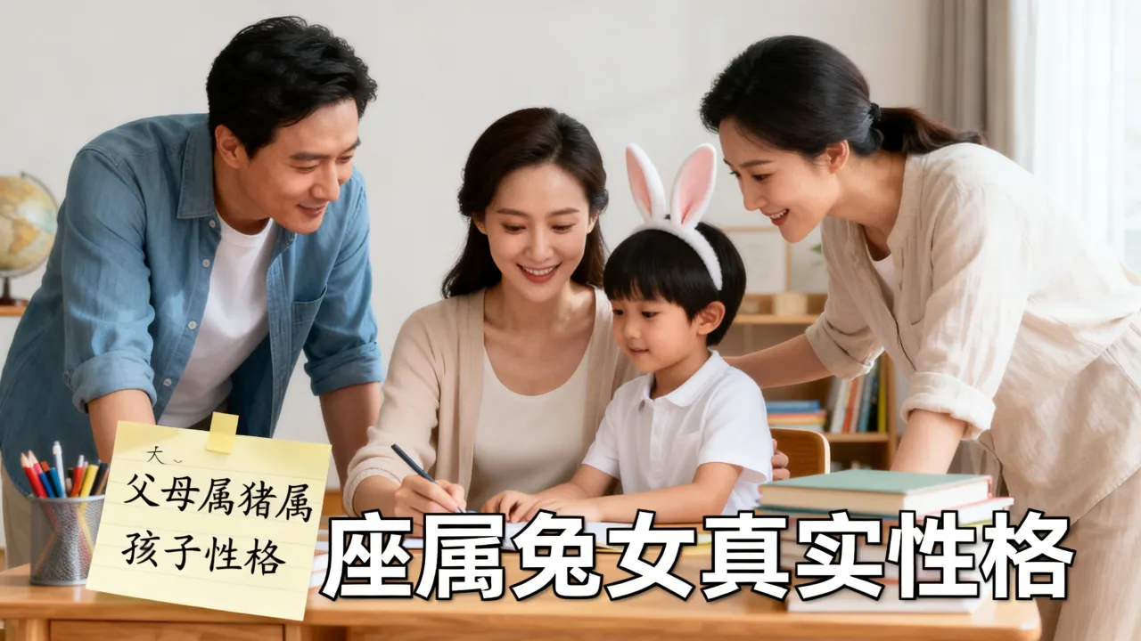 父母属猪属兔孩子性格如何，天蝎座属兔女真实性格是怎样？