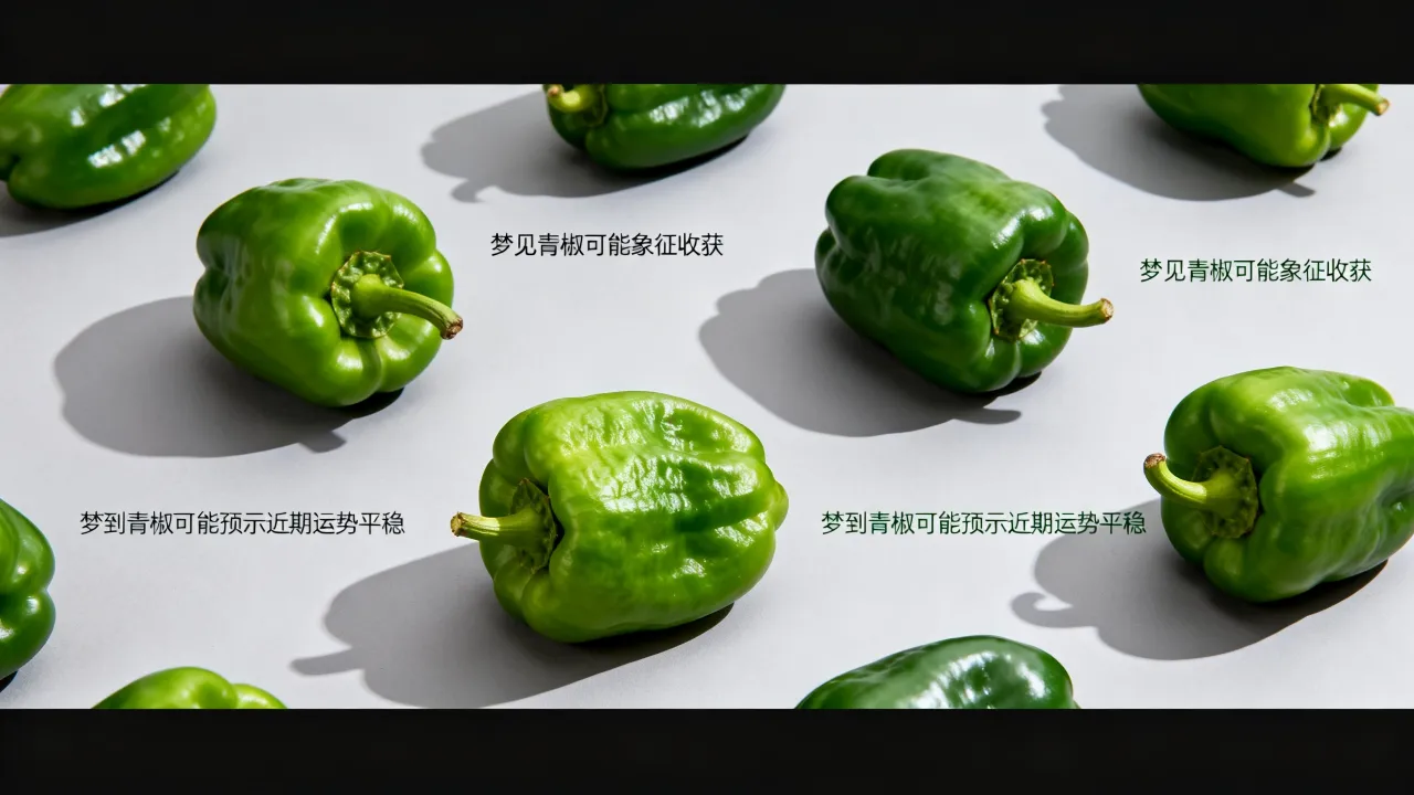 梦见青椒是什么意思?做梦梦到青椒预兆好坏? 梦见青椒是什么意思?做梦梦到青椒预兆好坏?