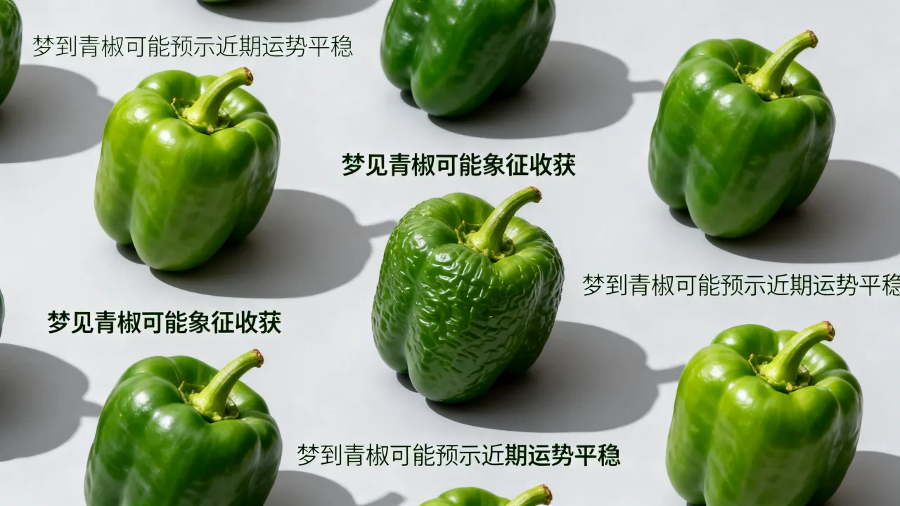 梦见青椒是什么意思?做梦梦到青椒预兆好坏? 梦见青椒是什么意思?做梦梦到青椒预兆好坏?