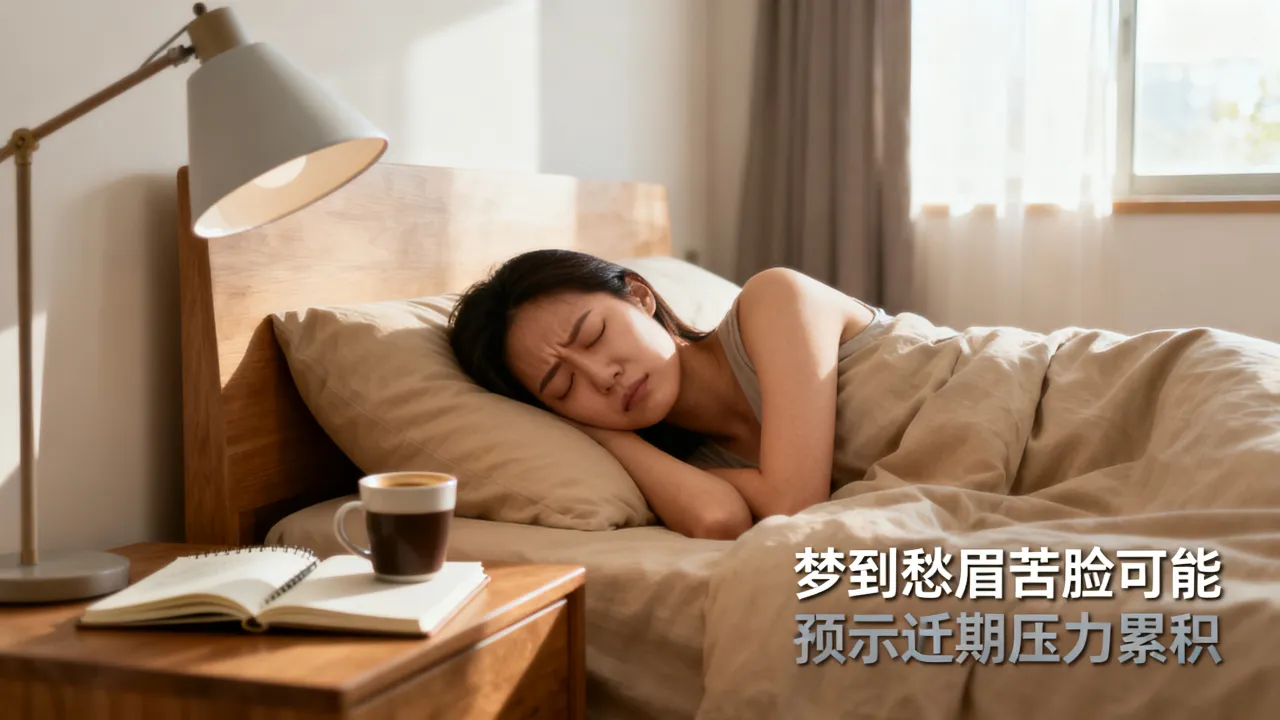 梦到了愁眉苦脸是什么征兆，梦见愁眉苦脸预示什么？