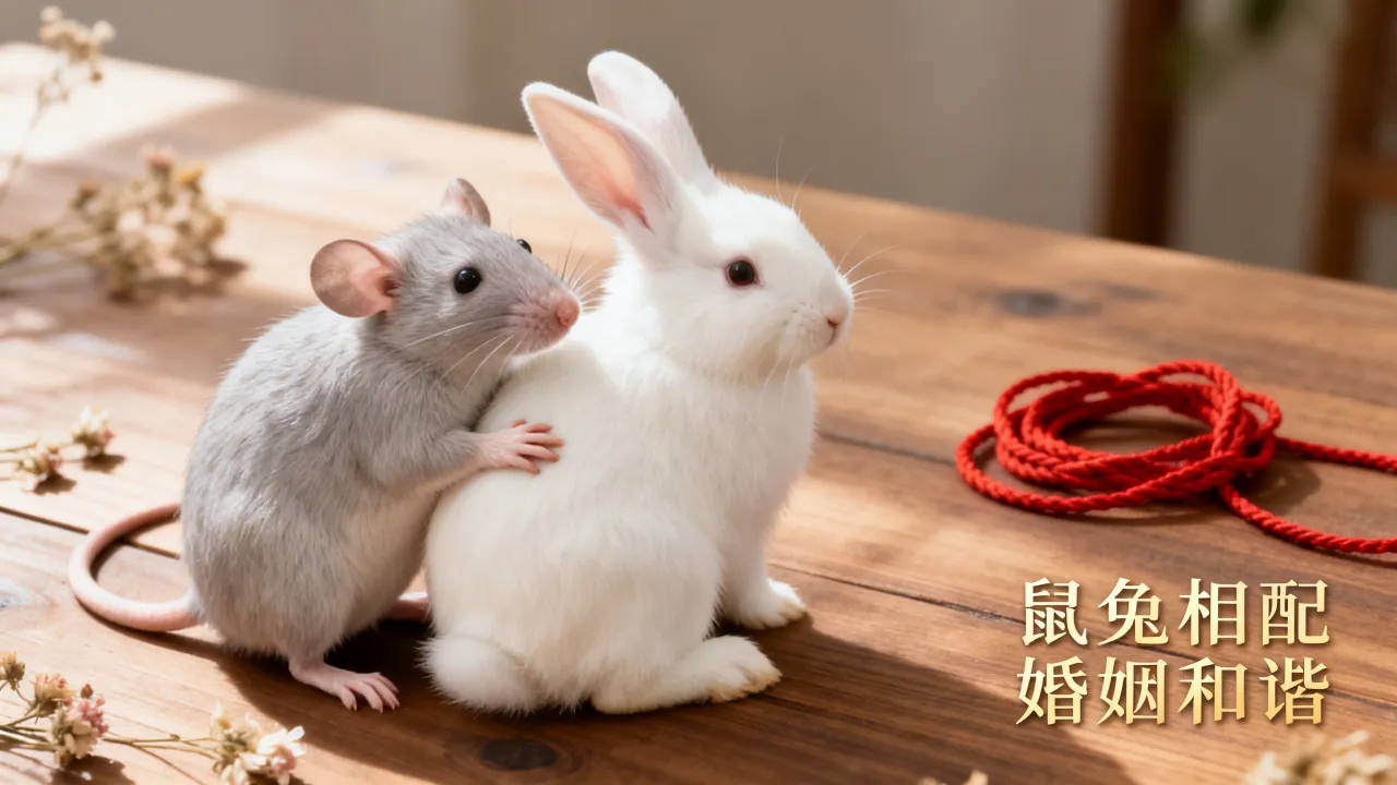 生肖鼠和生肖兔的婚姻合适吗?属鼠和属兔结婚好不好 生肖鼠和生肖兔的婚姻合适吗?属鼠和属兔结婚好不好