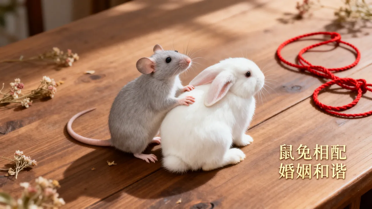 生肖鼠和生肖兔的婚姻合适吗?属鼠和属兔结婚好不好 生肖鼠和生肖兔的婚姻合适吗?属鼠和属兔结婚好不好